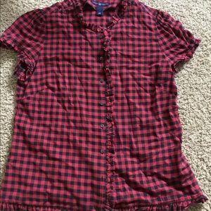 GAP Tops - Gap buffalo plaid shirt GAP Tops - Gap buffalo plaid shirt